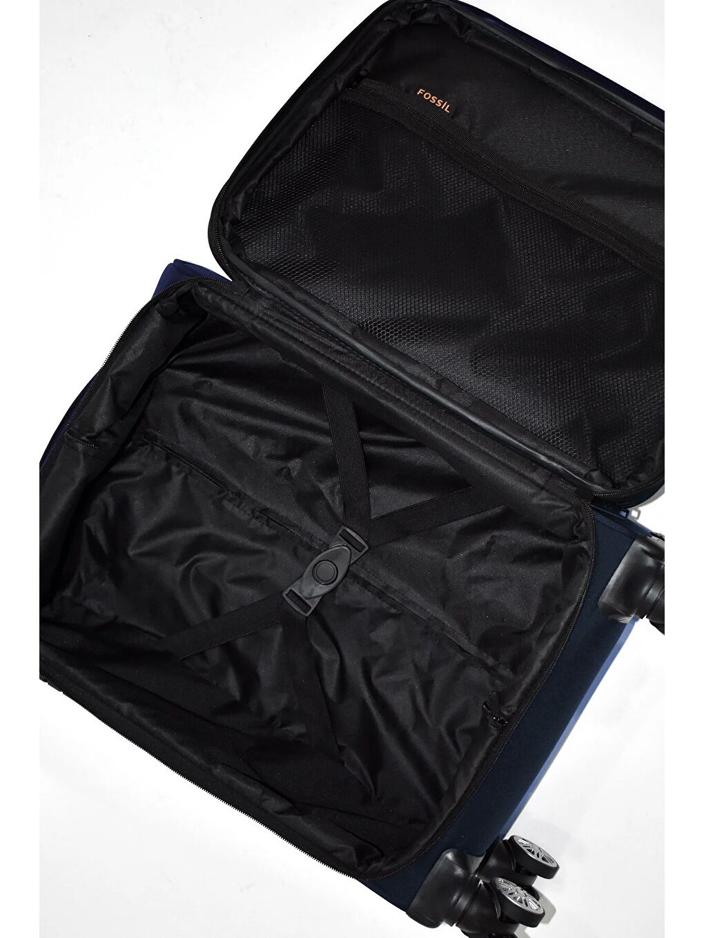 Lacivert STD Ultra Light Kumaş Büyük Boy Valiz FSL023 Klasik-2