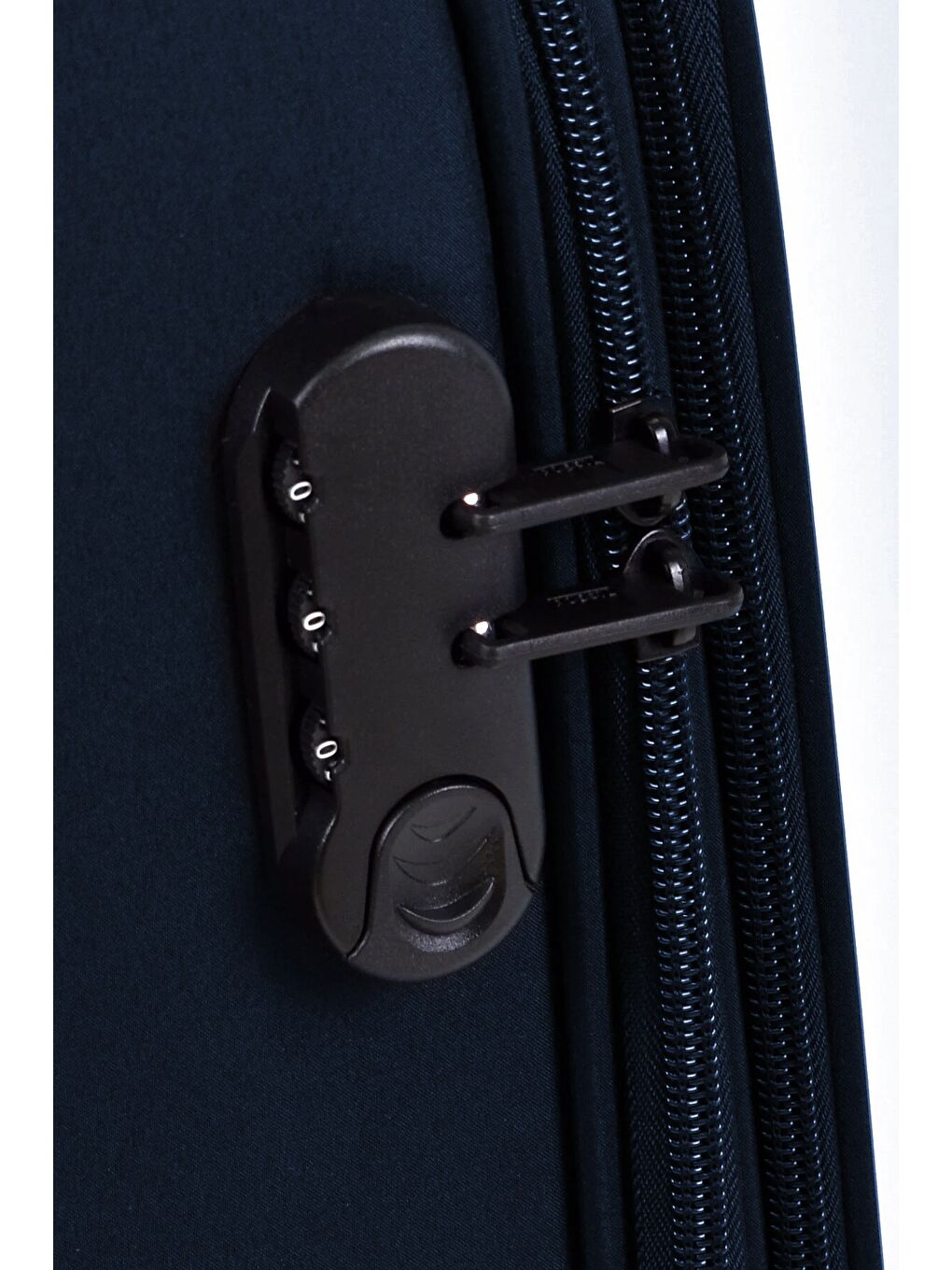 Lacivert STD Ultra Light Kumaş Büyük Boy Valiz FSL023 Klasik-3