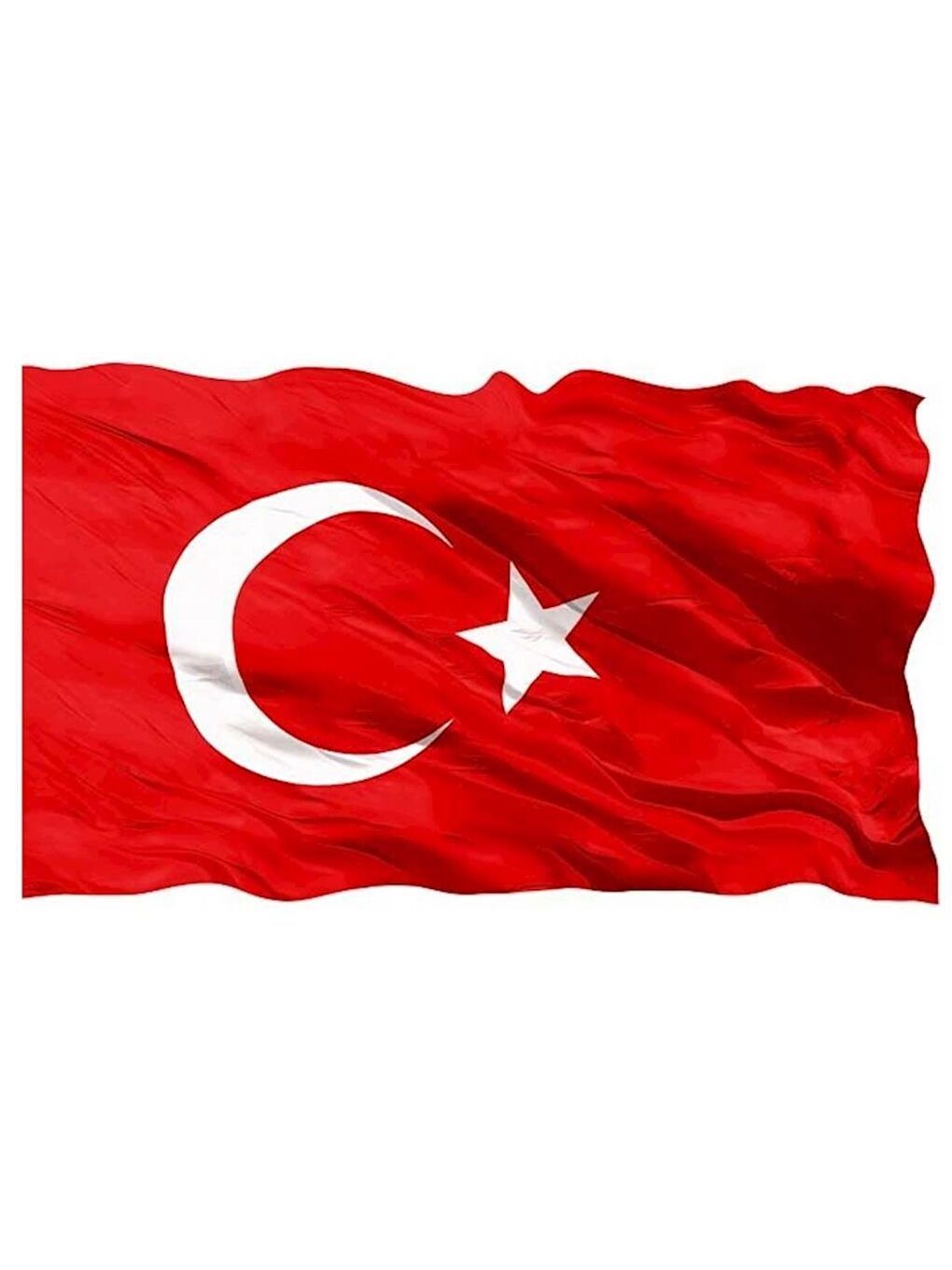 Türk Bayrağı 400x600 cm Alpaka Kumaş