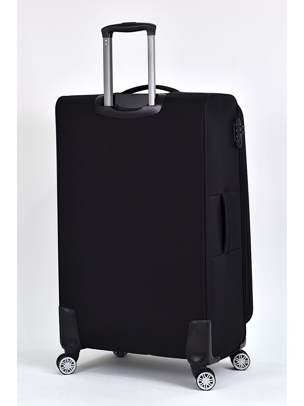 Siyah STD Ultra Light Kumaş Büyük Boy Valiz FSL023 Klasik-2