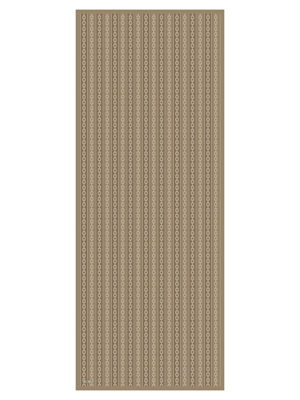 Pamuk Twill Şal Chain Yağ Yeşili-5