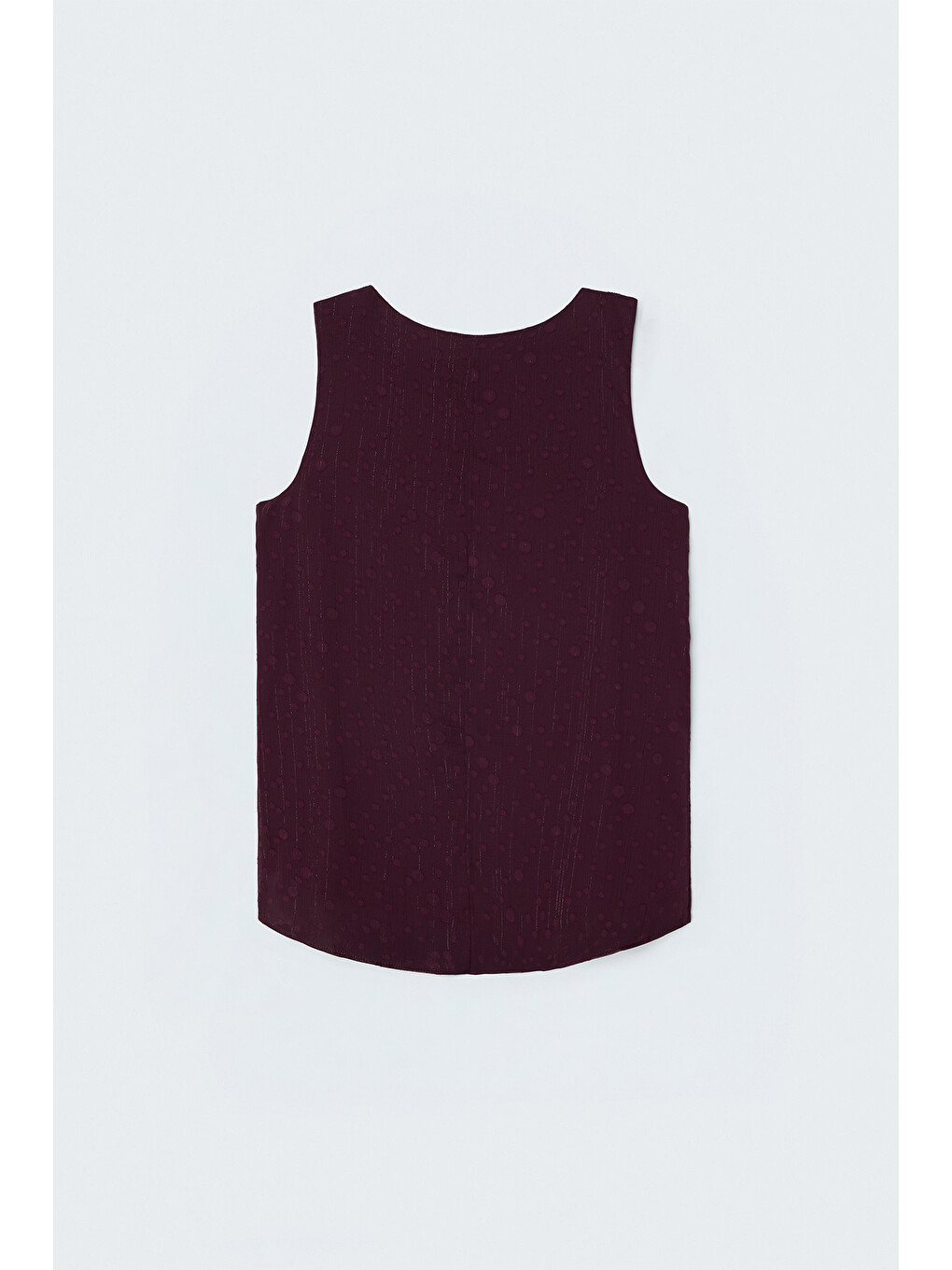 Dokulu Kolsuz Bluz - Bordo-4