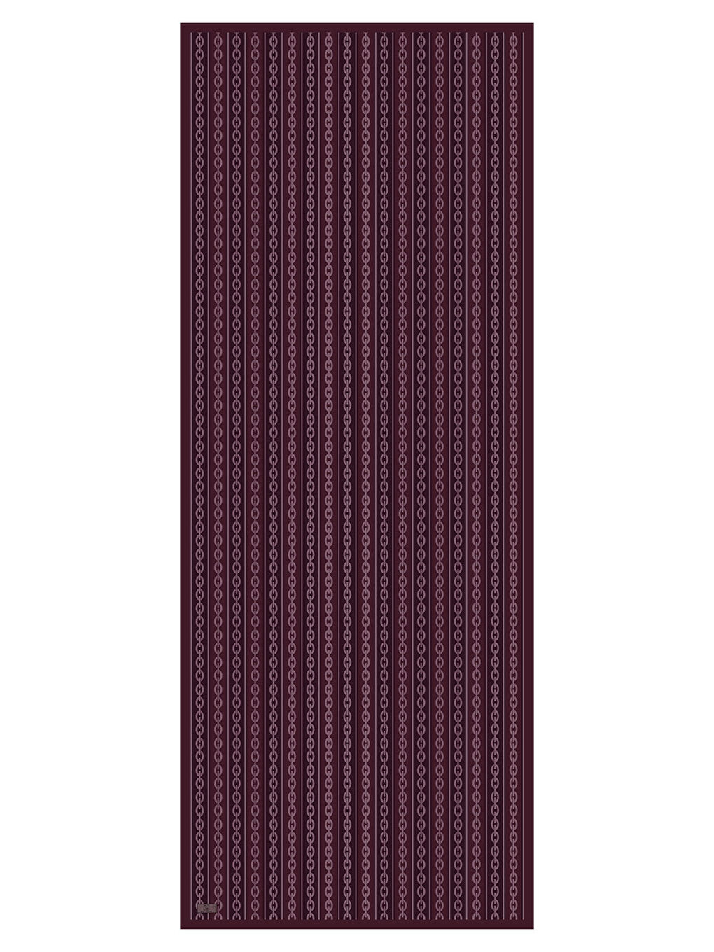 Mor Pamuk Twill Şal Chain Mürdüm-4