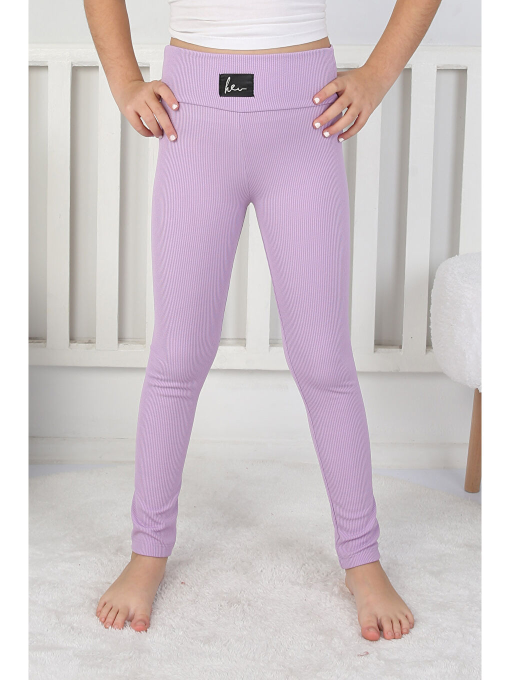 Kız Çocuk Lila Kız Çocuk Tayt - 26728