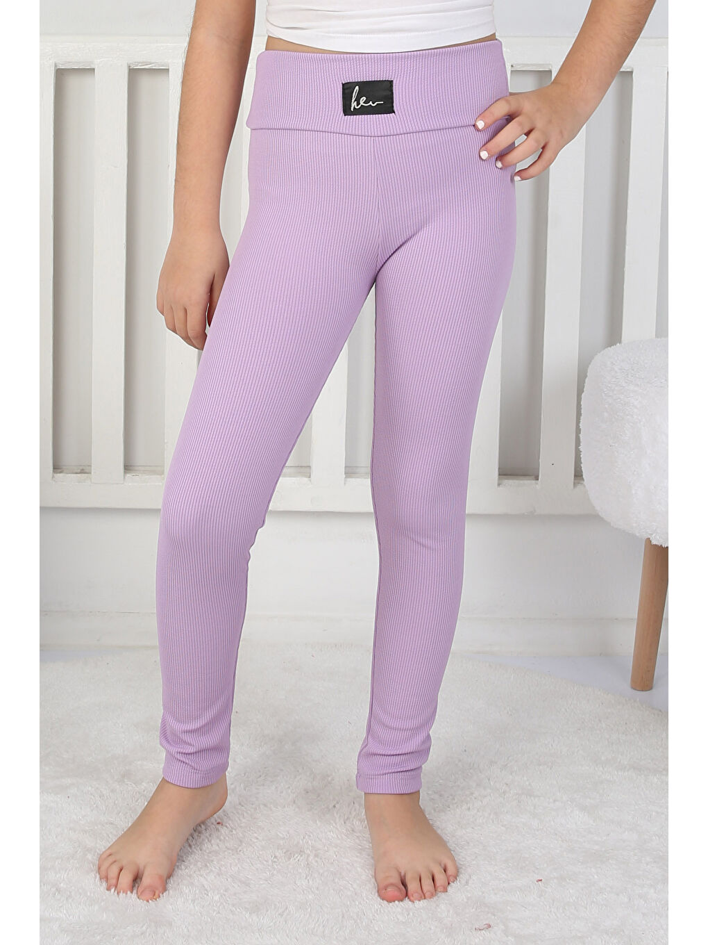 Kız Çocuk Lila Kız Çocuk Tayt - 26728-1