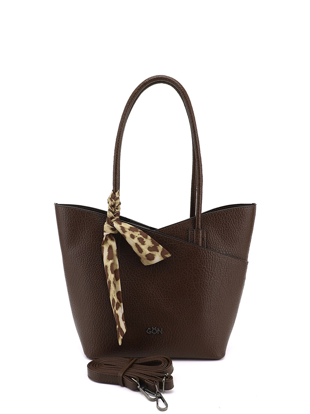 Kahverengi Kadın KAHVERENGİ Yavrulu Omuz Çantası