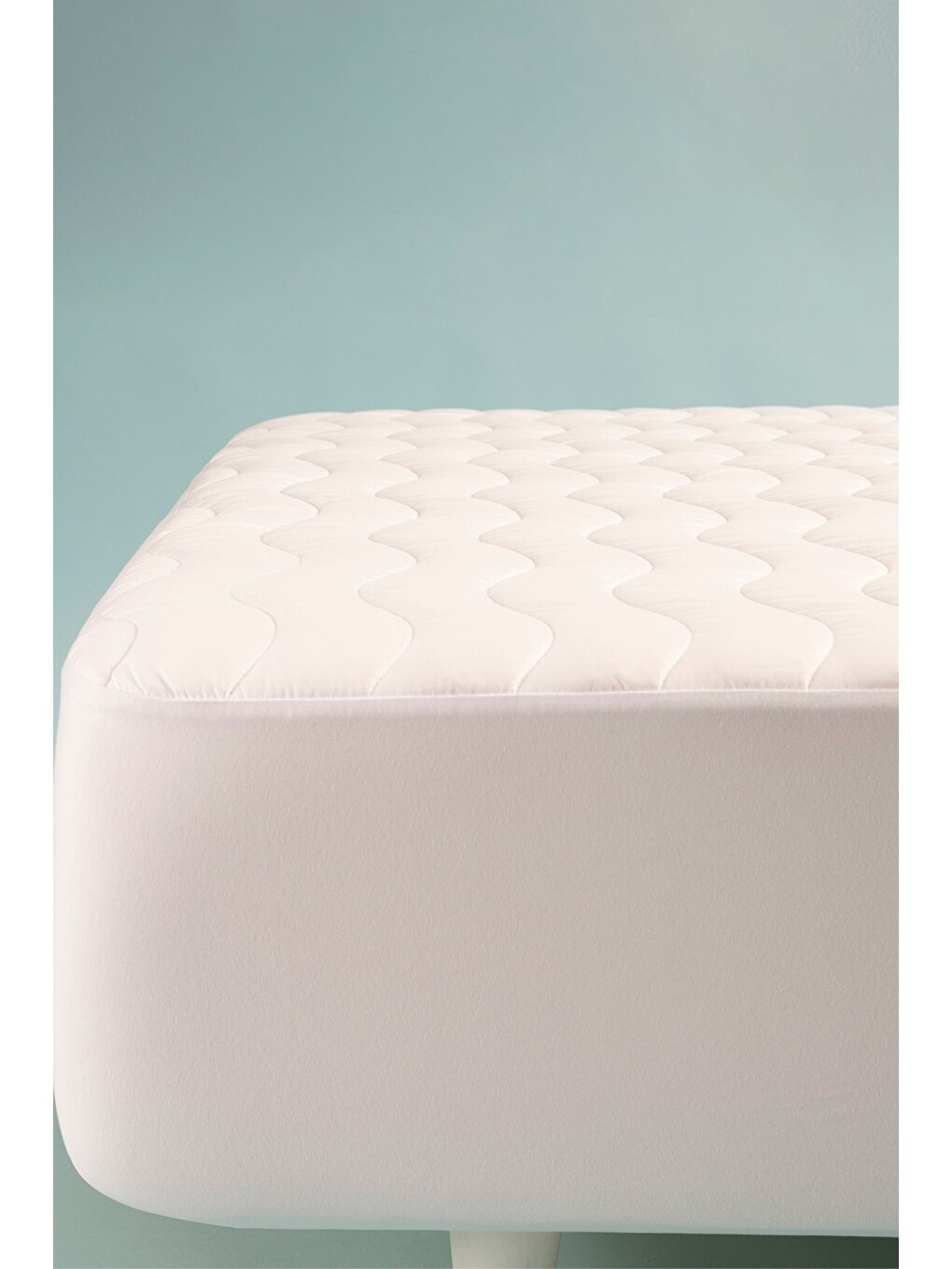 Gri Micra Aqua Fitted Etekli Sıvı Geçirmez Yatak Alezi 180x200 30 Cm-5