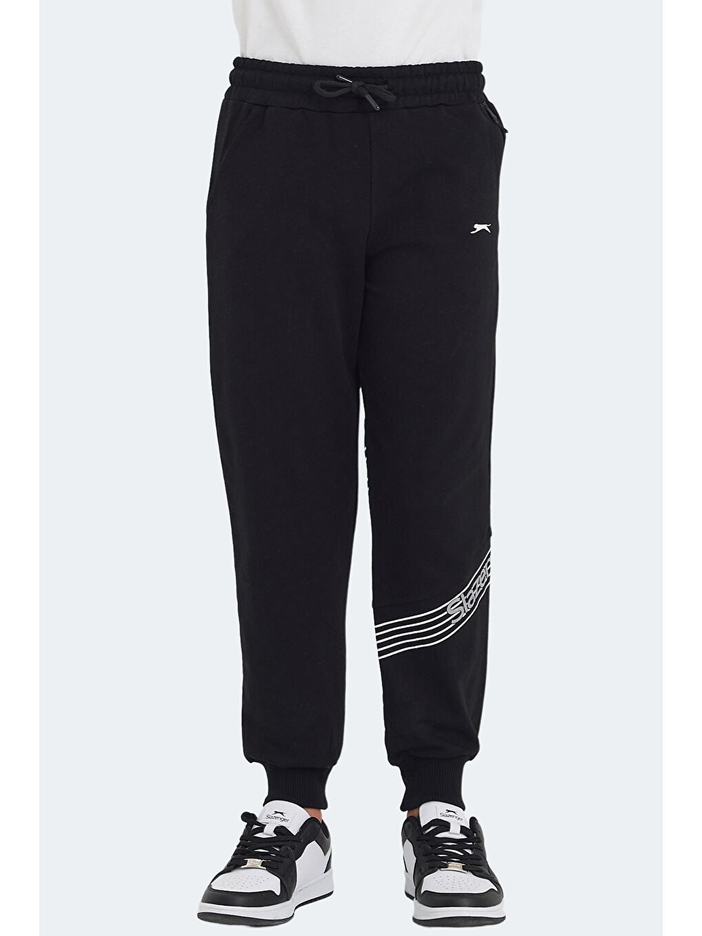 SLAZENGER Siyah Unisex Çocuk Eşofman Altı Siyah - 1