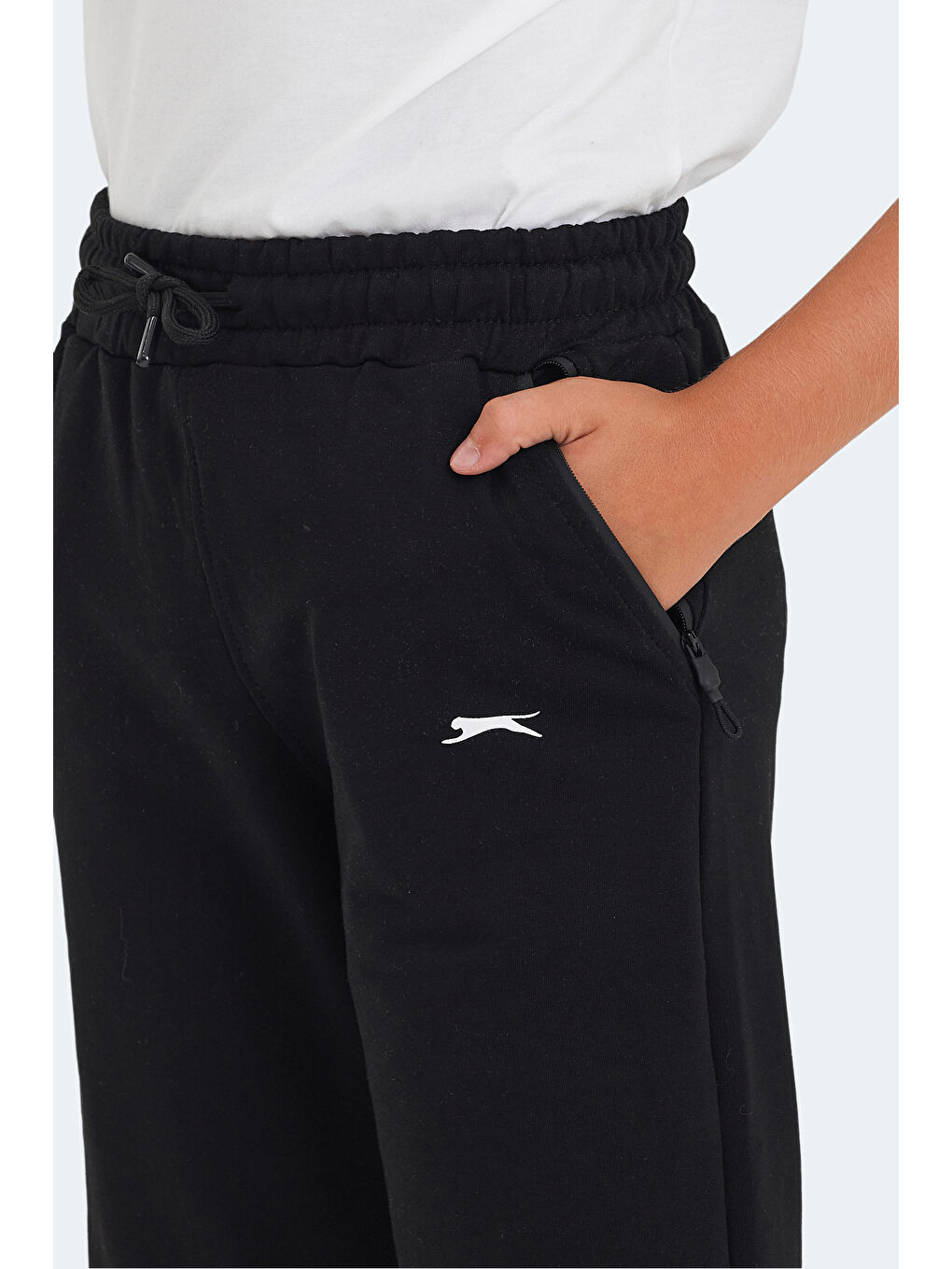 SLAZENGER Siyah Unisex Çocuk Eşofman Altı Siyah - 3