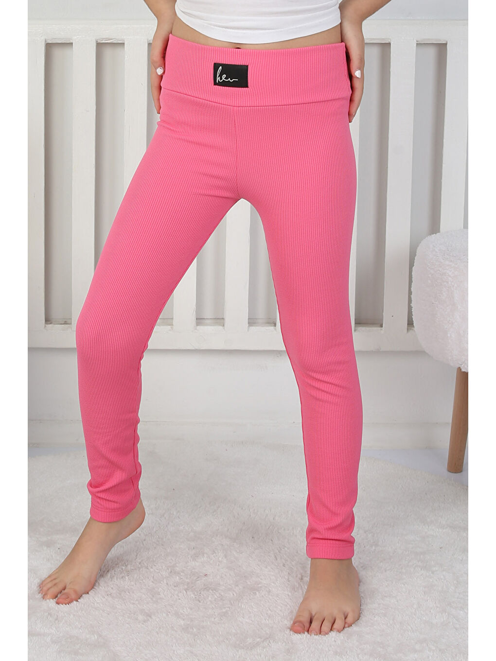 Kız Çocuk Fuşya Kız Çocuk Tayt - 26728