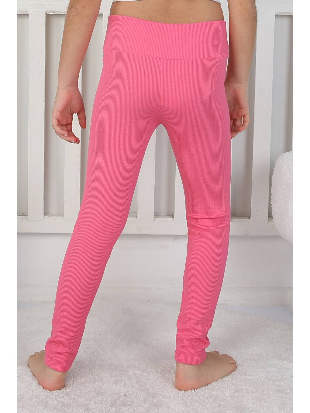 Kız Çocuk Fuşya Kız Çocuk Tayt - 26728-3