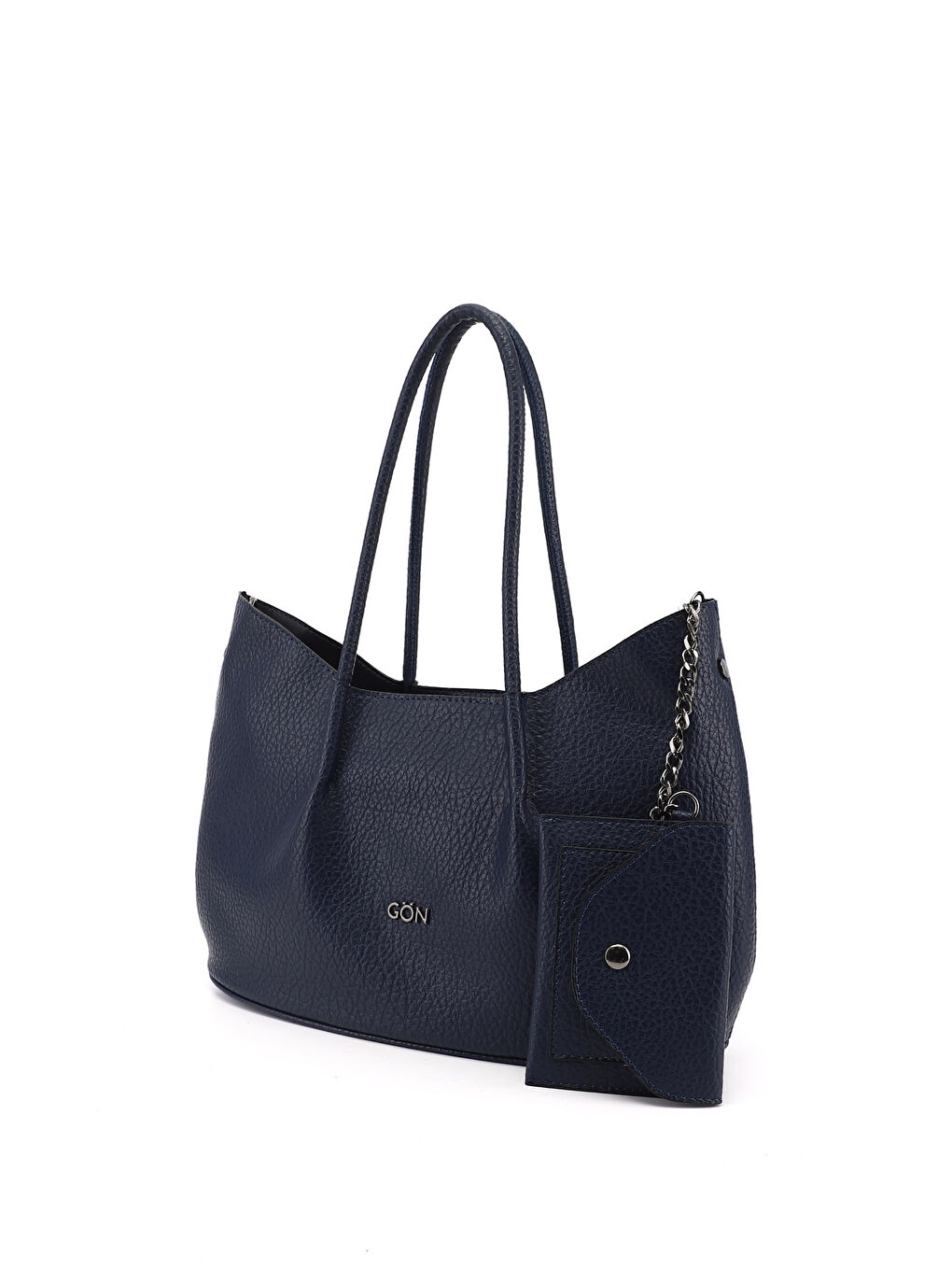 Lacivert Kadın AÇIK LACİVERT El Ve Omuz Çantası-2