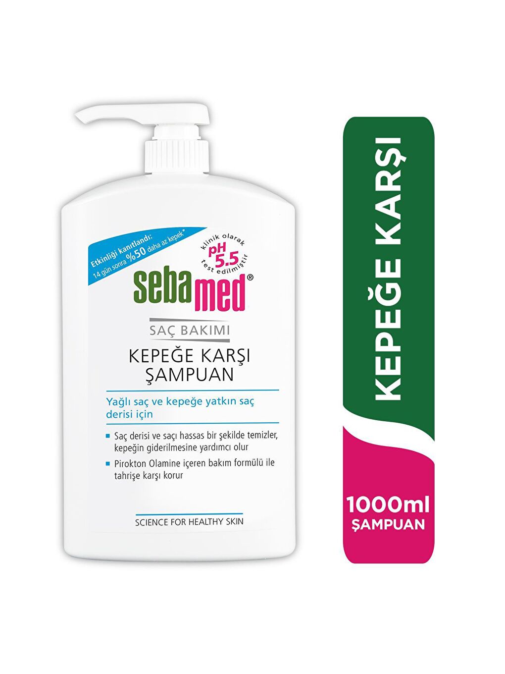 SEBAMED Beyaz-Bej Kepeğe Karşı Şampuan