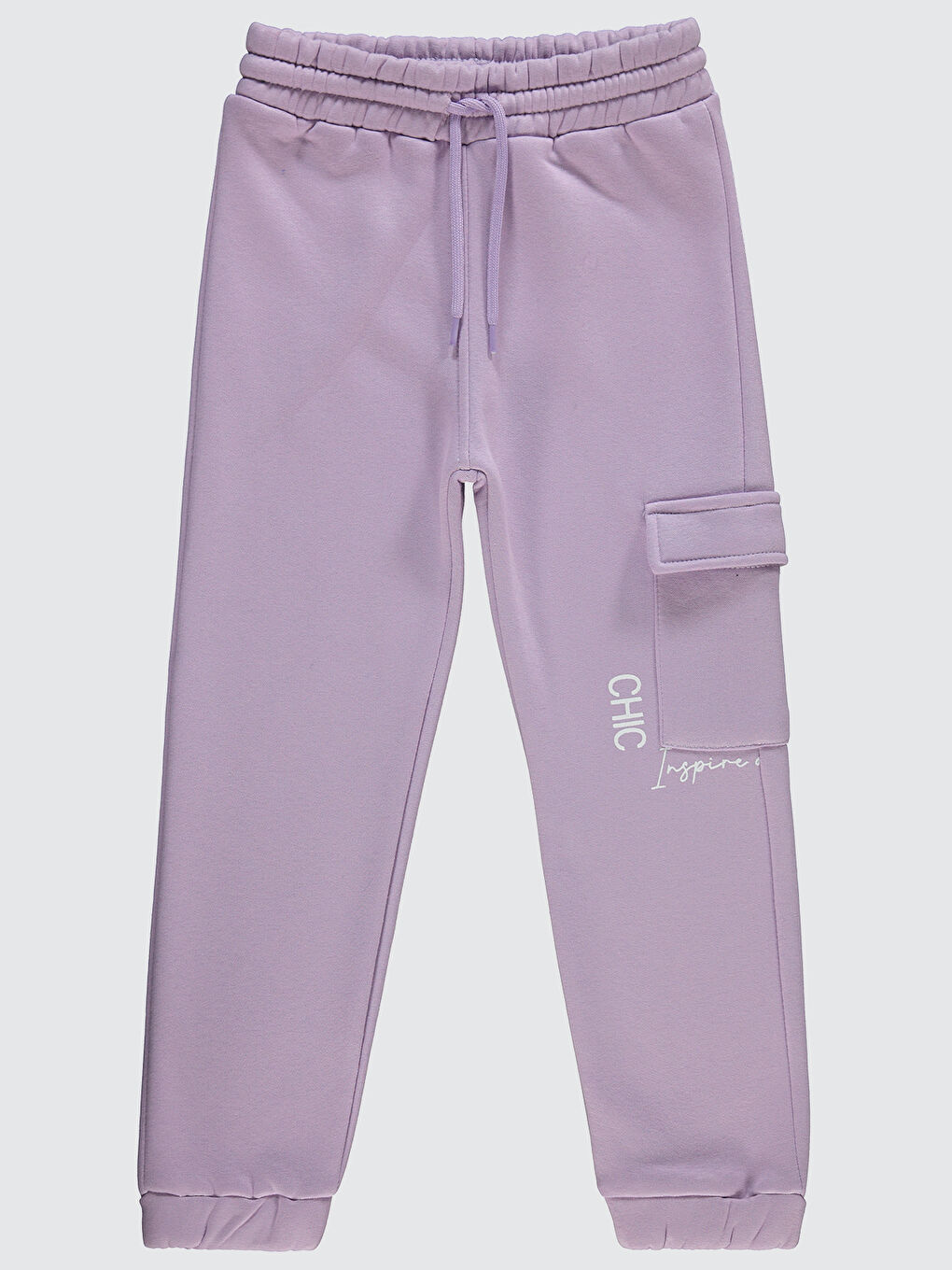 Mor Girls Kız Çocuk Eşofman Altı 6-9 Yaş Nazik Lavanta