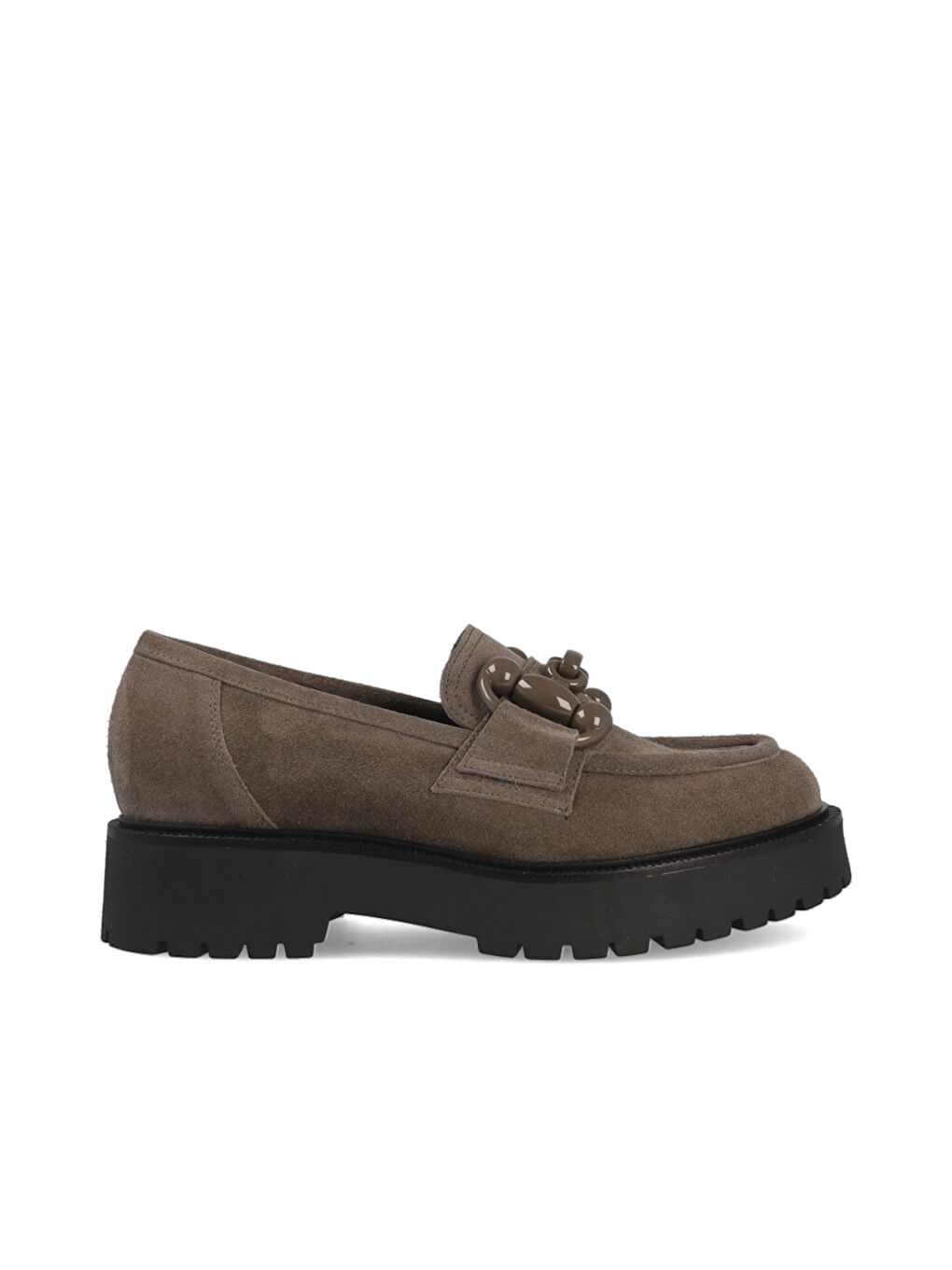 Kahverengi Kadın Loafer 1M4399 4399 Micro Tech Taupe