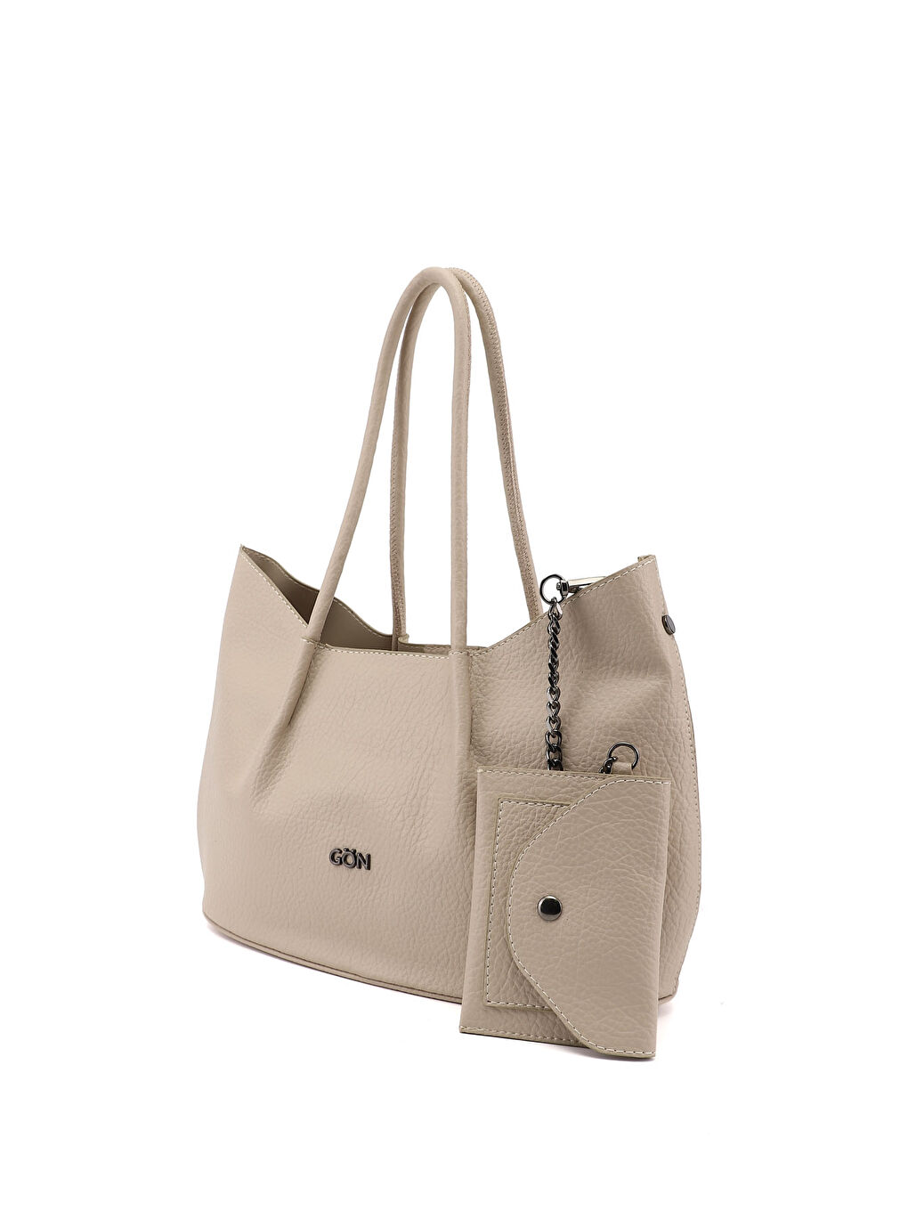 Bej Kadın YENİ BEJ El Ve Omuz Çantası-2