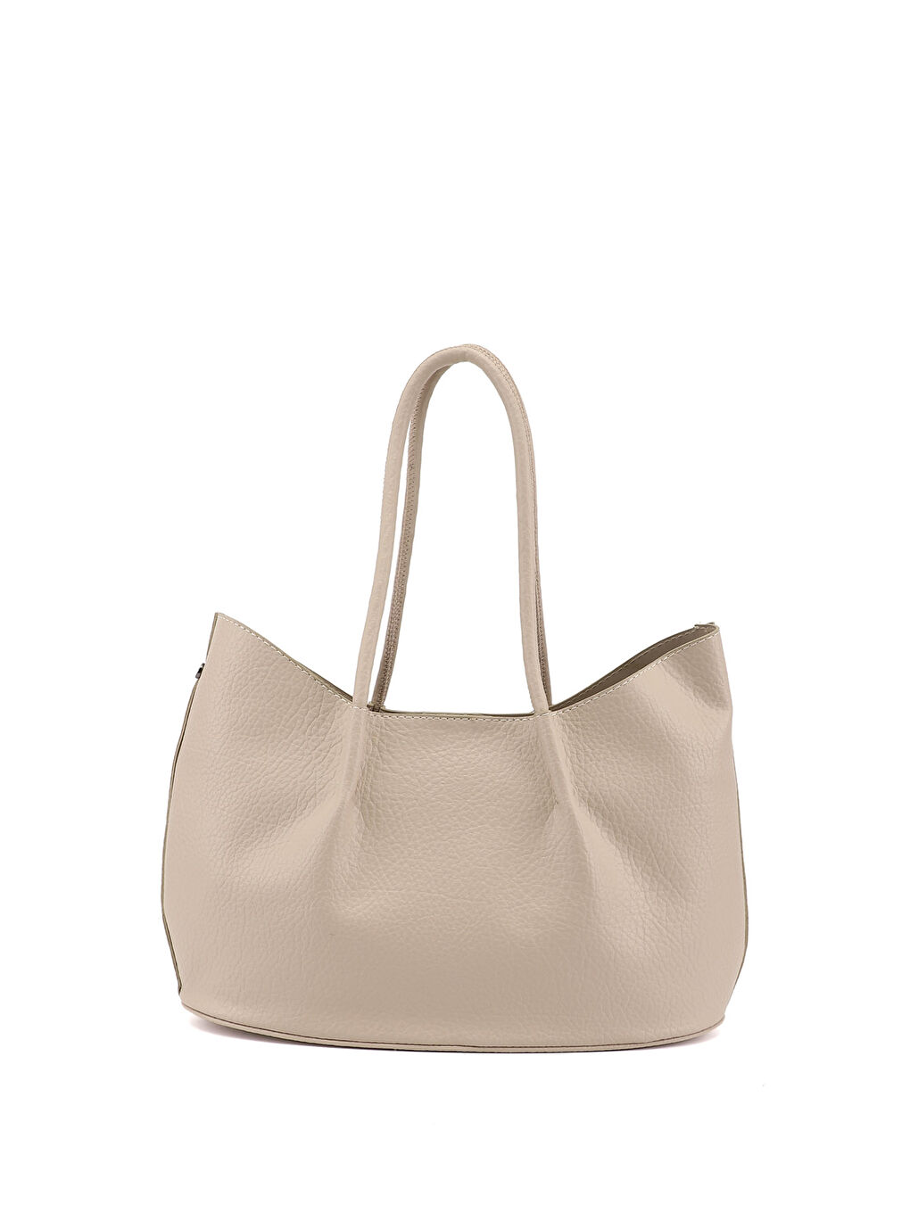 Bej Kadın YENİ BEJ El Ve Omuz Çantası-3