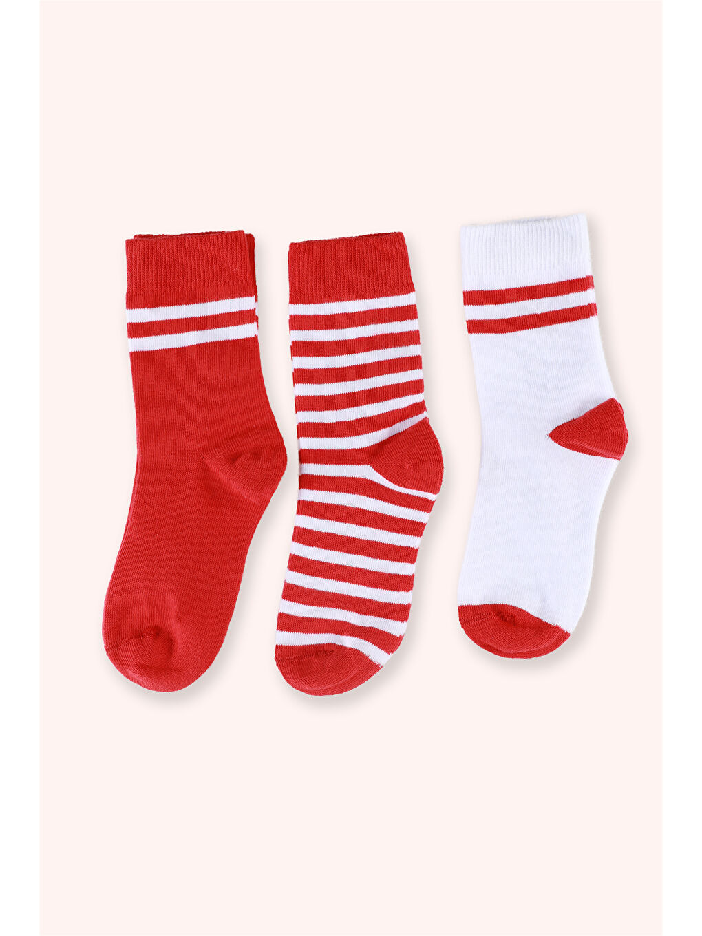 Karışık Erkek Çocuk 3'lü Çorap Seti