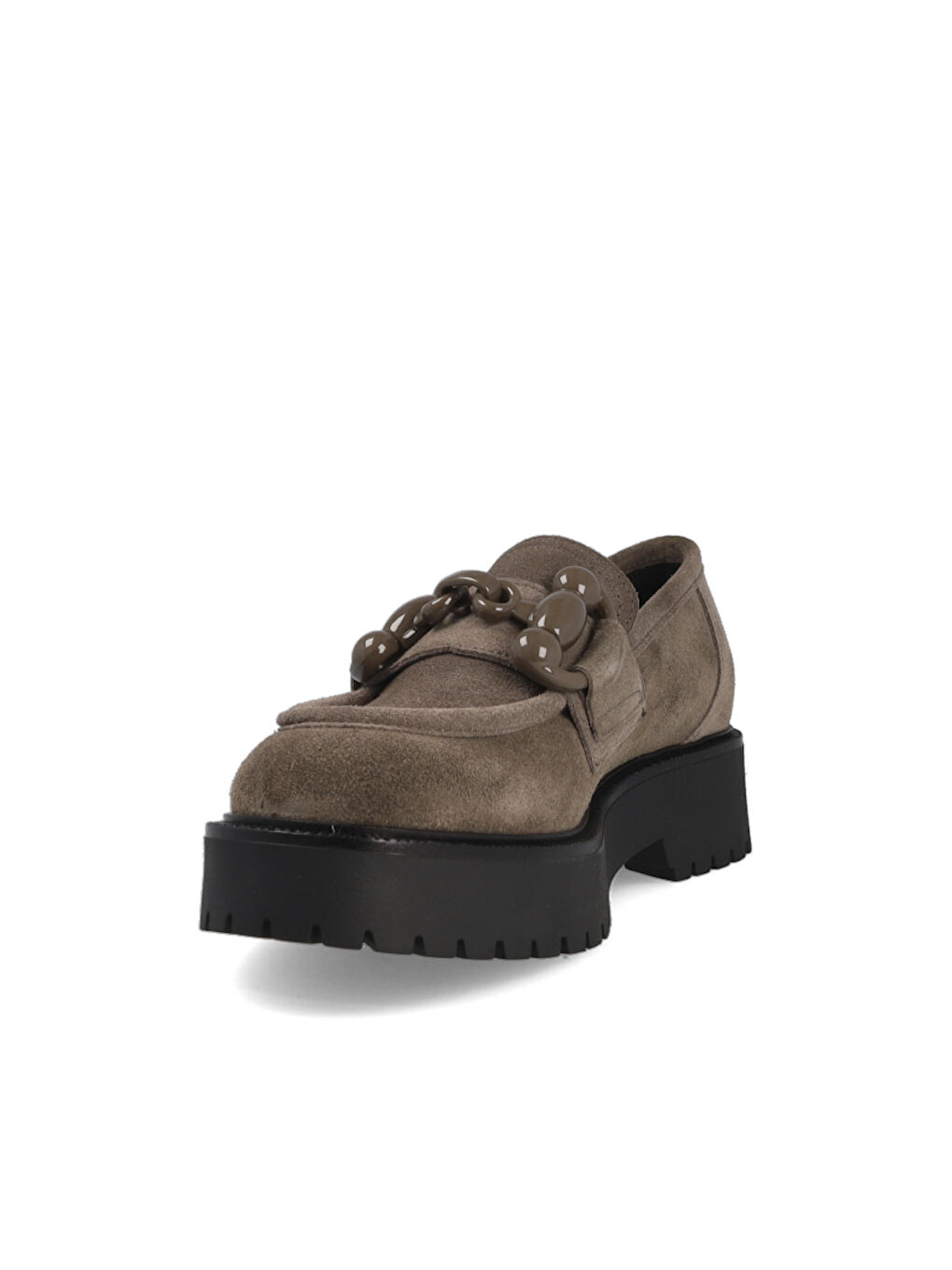 Kahverengi Kadın Loafer 1M4399 4399 Micro Tech Taupe-2