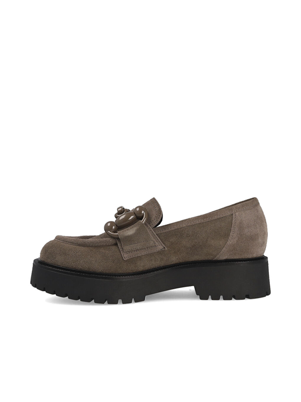 Kahverengi Kadın Loafer 1M4399 4399 Micro Tech Taupe-3