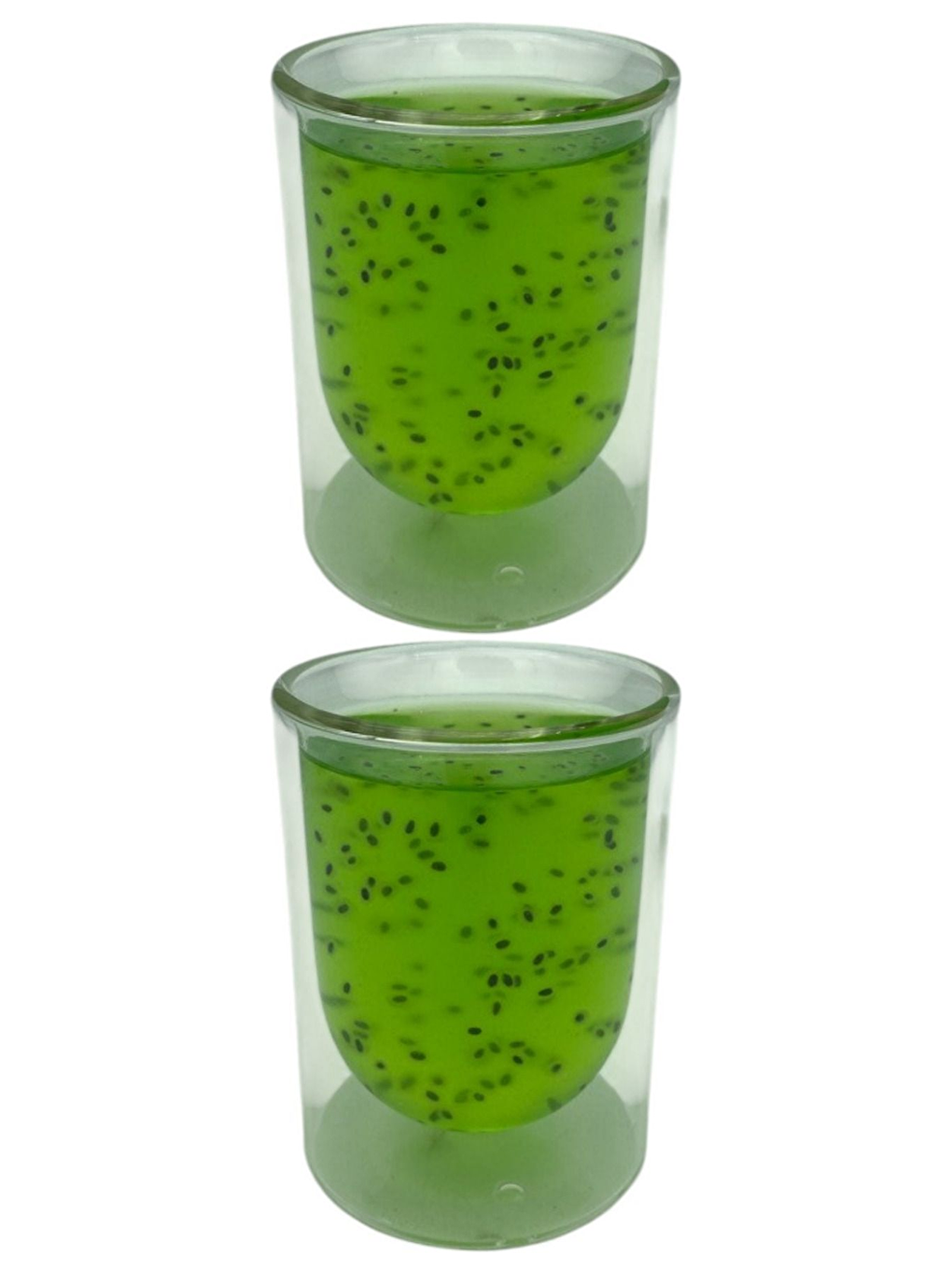 Renksiz Çift Cidarlı Cam 250 ml Bardak Seti 2 Adet 2127