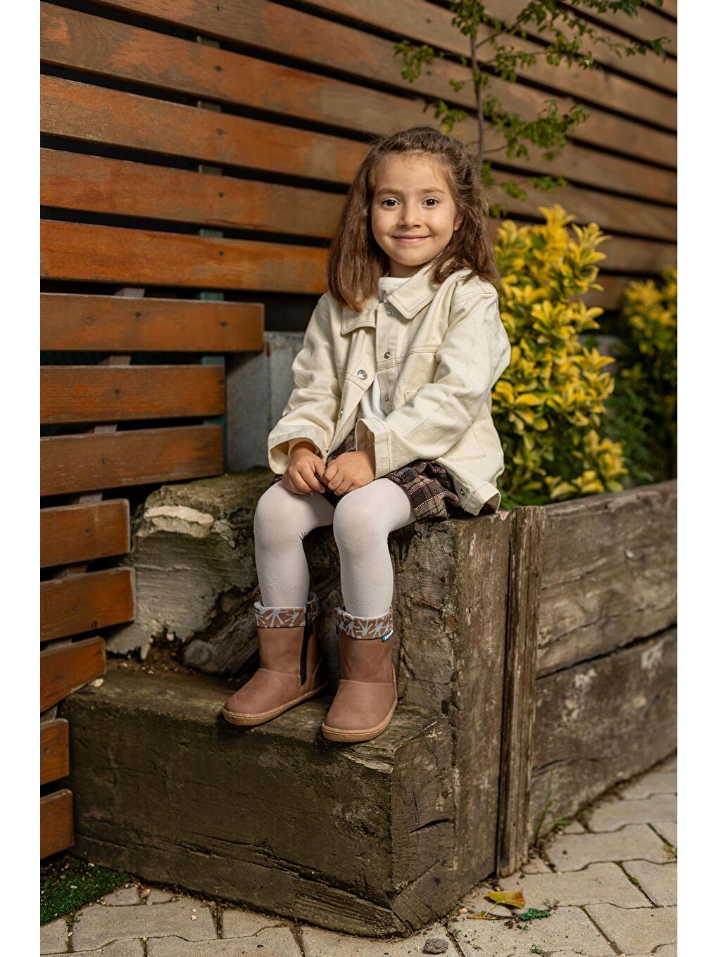 Smart Walker Cool Boots Kahverengi Meşe Barefoot Çocuk Bot-3