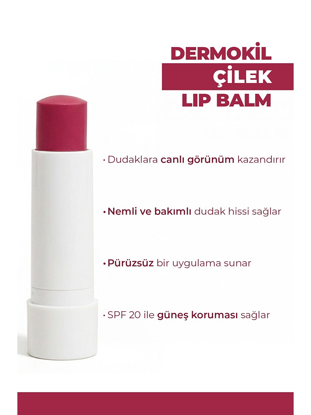 Çilek Lip Balm 4,8 g-1
