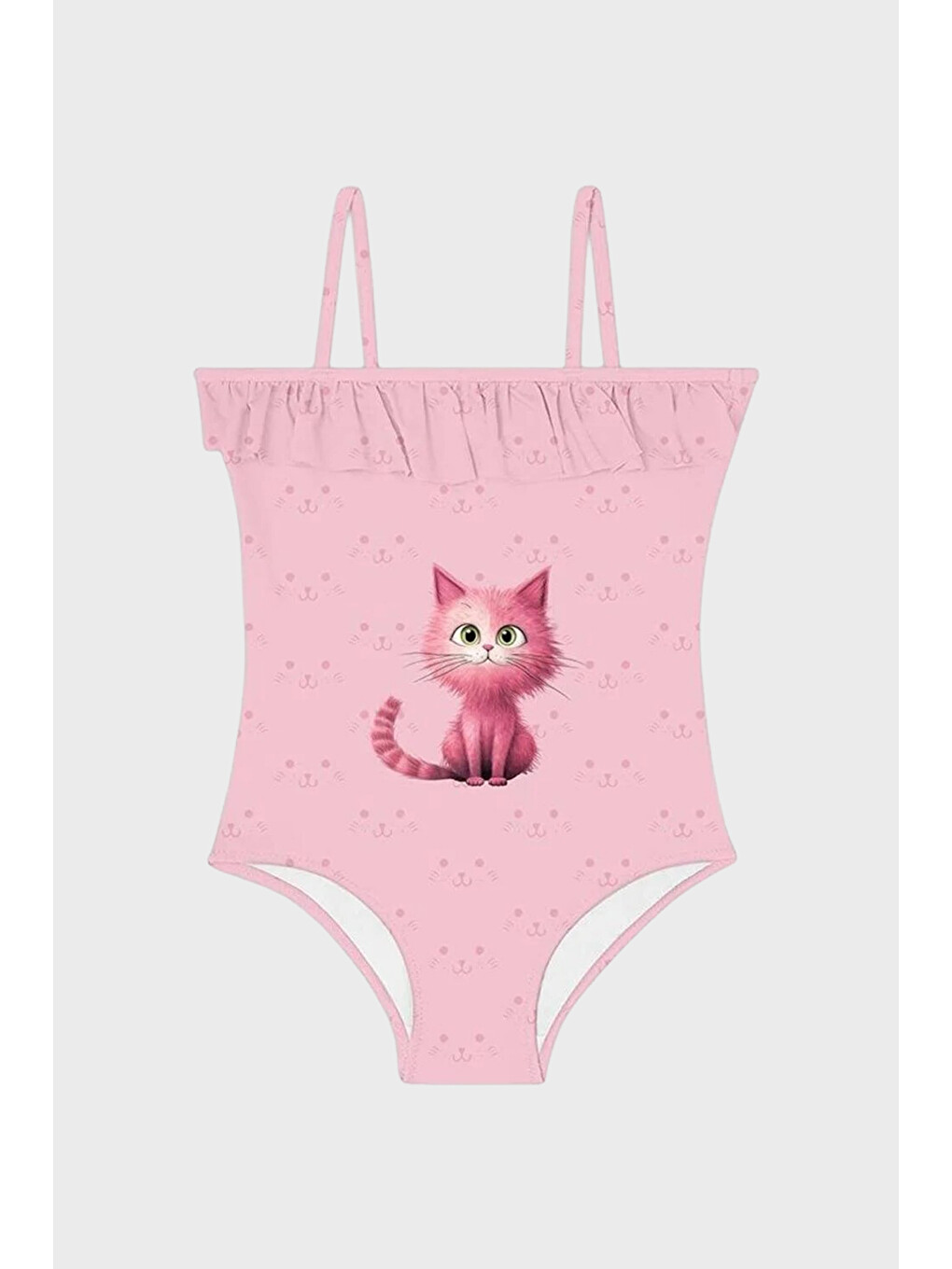 Pembe Kiki İnce Askılı Hızlı Kuruyan Uv Korumalı Mayo SM2612000102