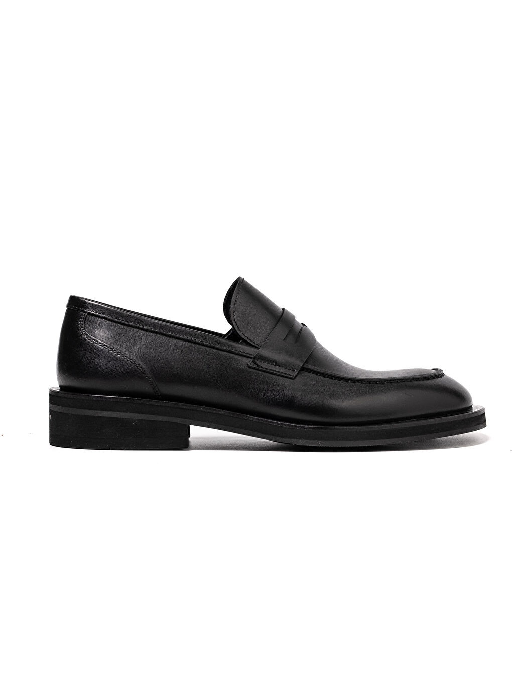 Erkek Siyah Loafer VH-JMY 29-11 Siyah Antik