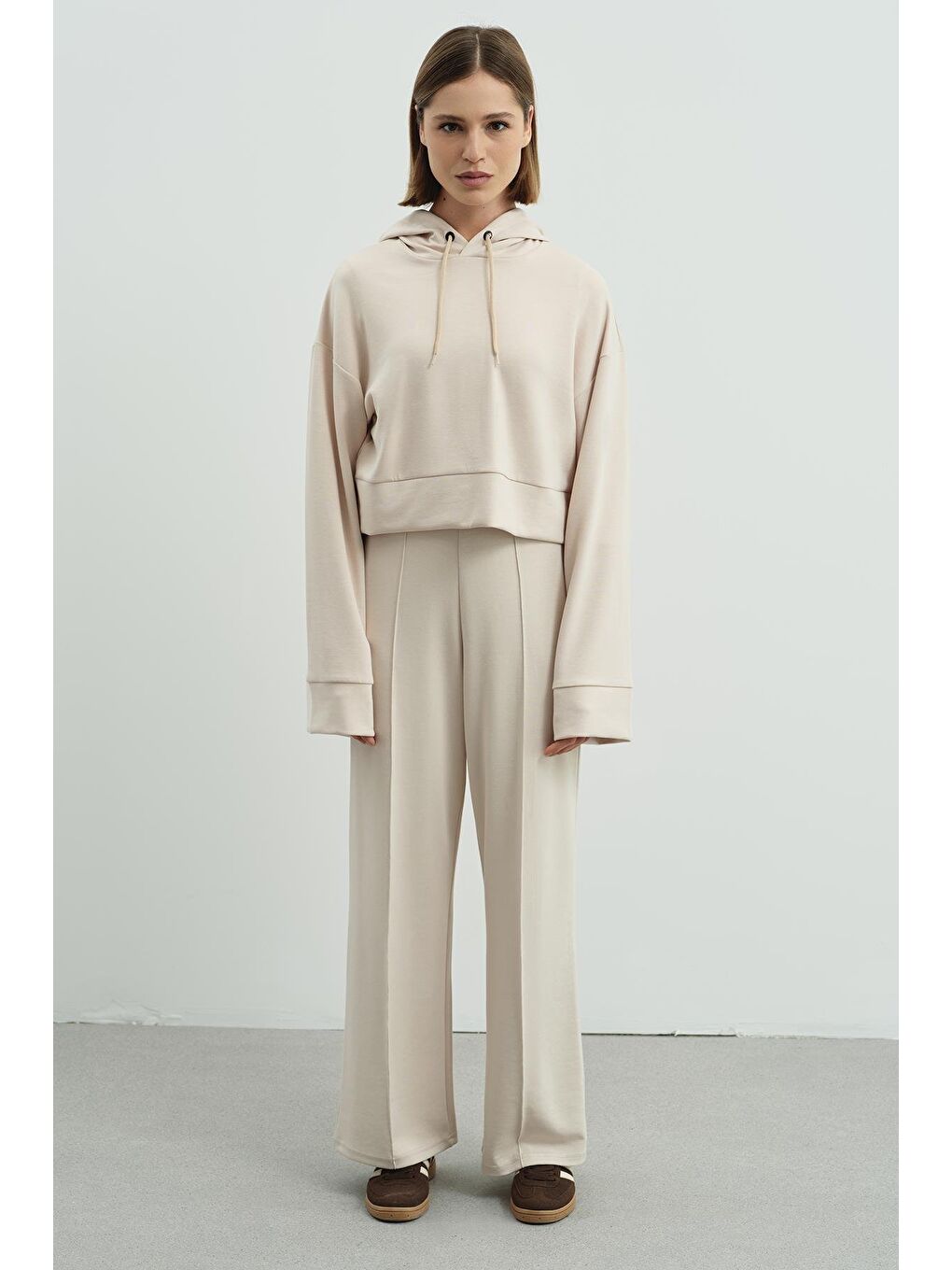 Pure Touch Nervür Dikişli Pantolon Cc7003 Bej-11