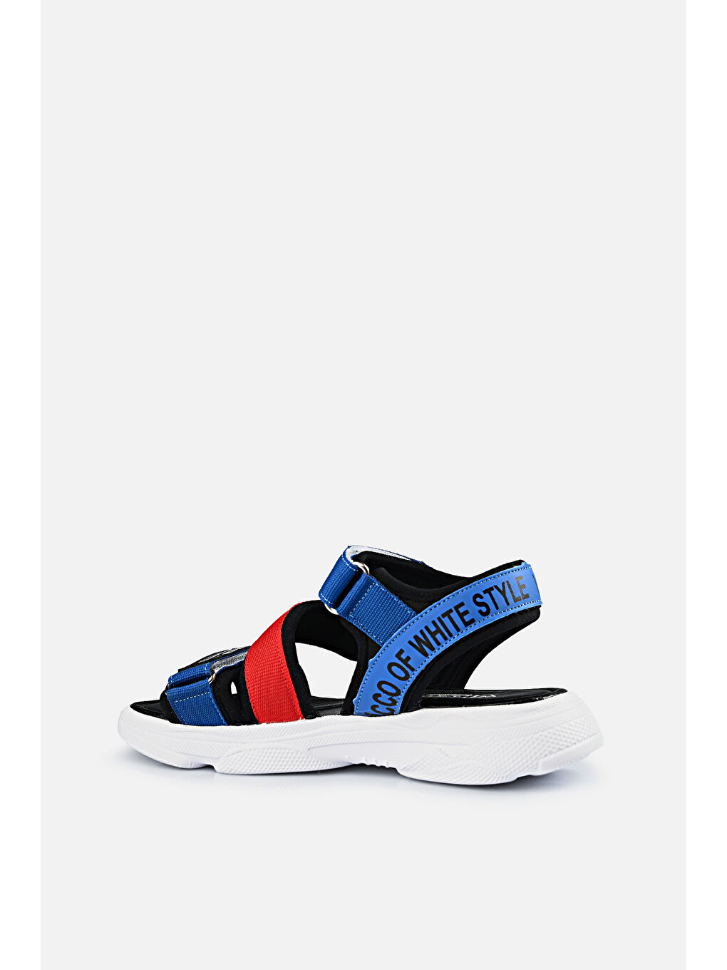 Chester Armalı Erkek Çocuk Saks Mavi Sandalet-2