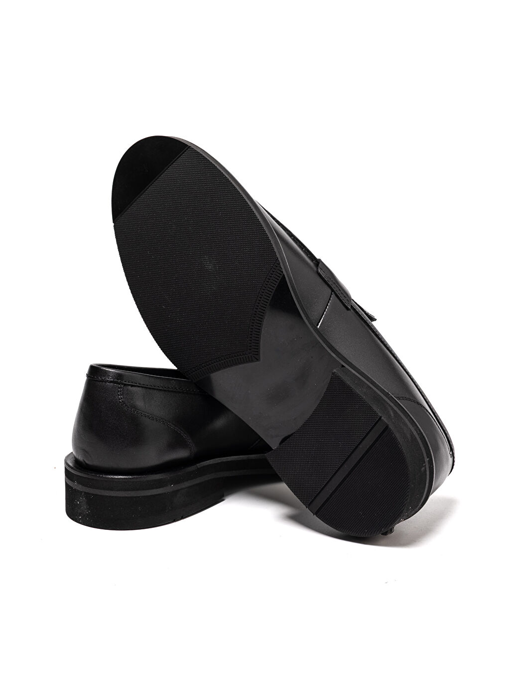 Erkek Siyah Loafer VH-JMY 29-11 Siyah Antik-4