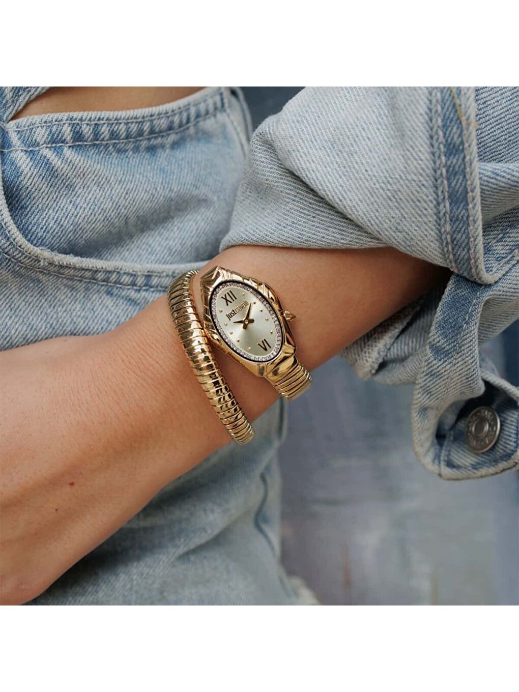 Sarı JC1L357M0025 Kadın Kol Saati-4