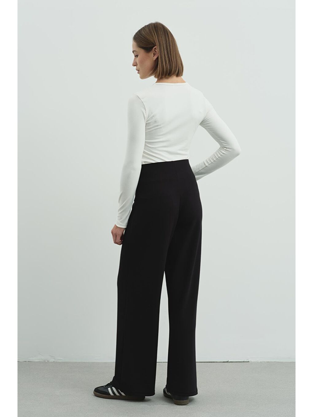 Pure Touch Nervür Dikişli Pantolon Cc7003 Siyah-4