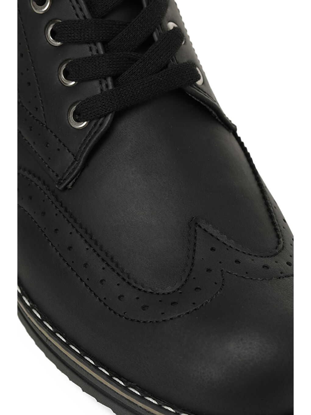 353617.M P 5PR Siyah Erkek Klasik Ayakkabı-6