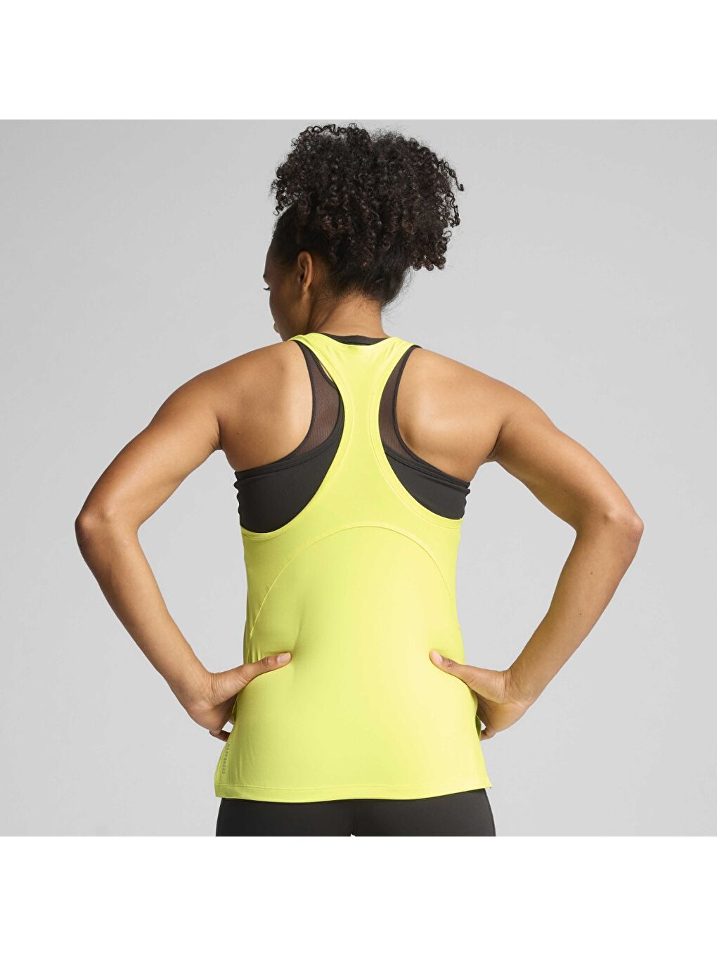 Cloudspun Racerback Kadın Yeşil Yuvarlak Yaka Atlet-3