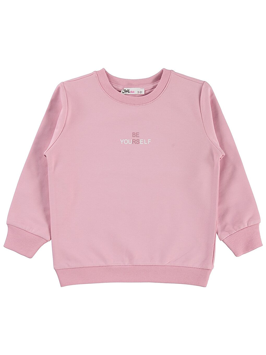 Girls 2-5 Yaş Sweatshirt - Pembe