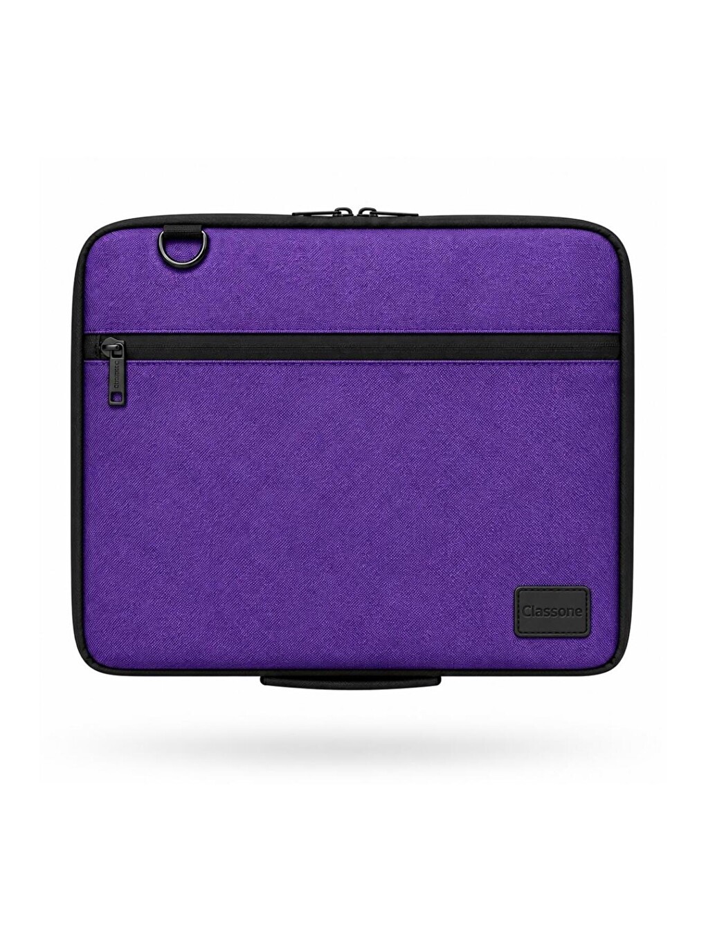 3in1 Serisi Clk143 13,14 İnch Uyumlu Tablet Laptop El Ve Omuz Çantası Mor-5