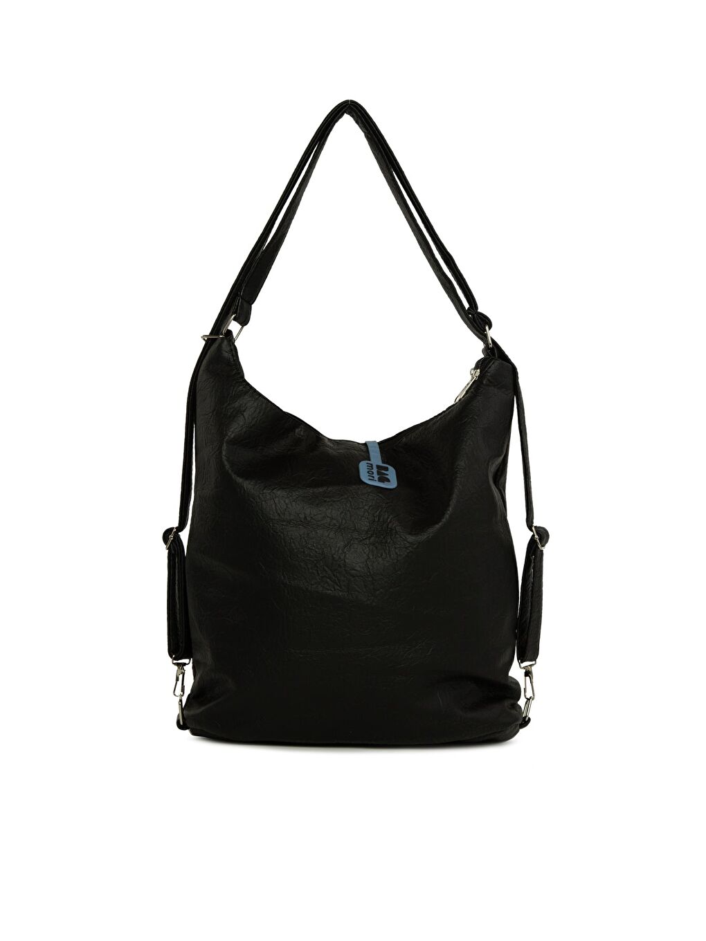 Siyah Beş Gözlü Cepli Salaş Askılı ve Sırt Çantası-2