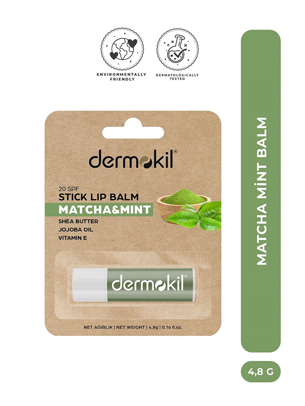 Matcha Mint Lip Balm 4,8 g