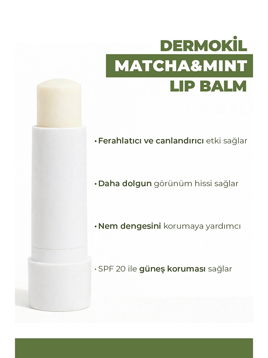Matcha Mint Lip Balm 4,8 g-1