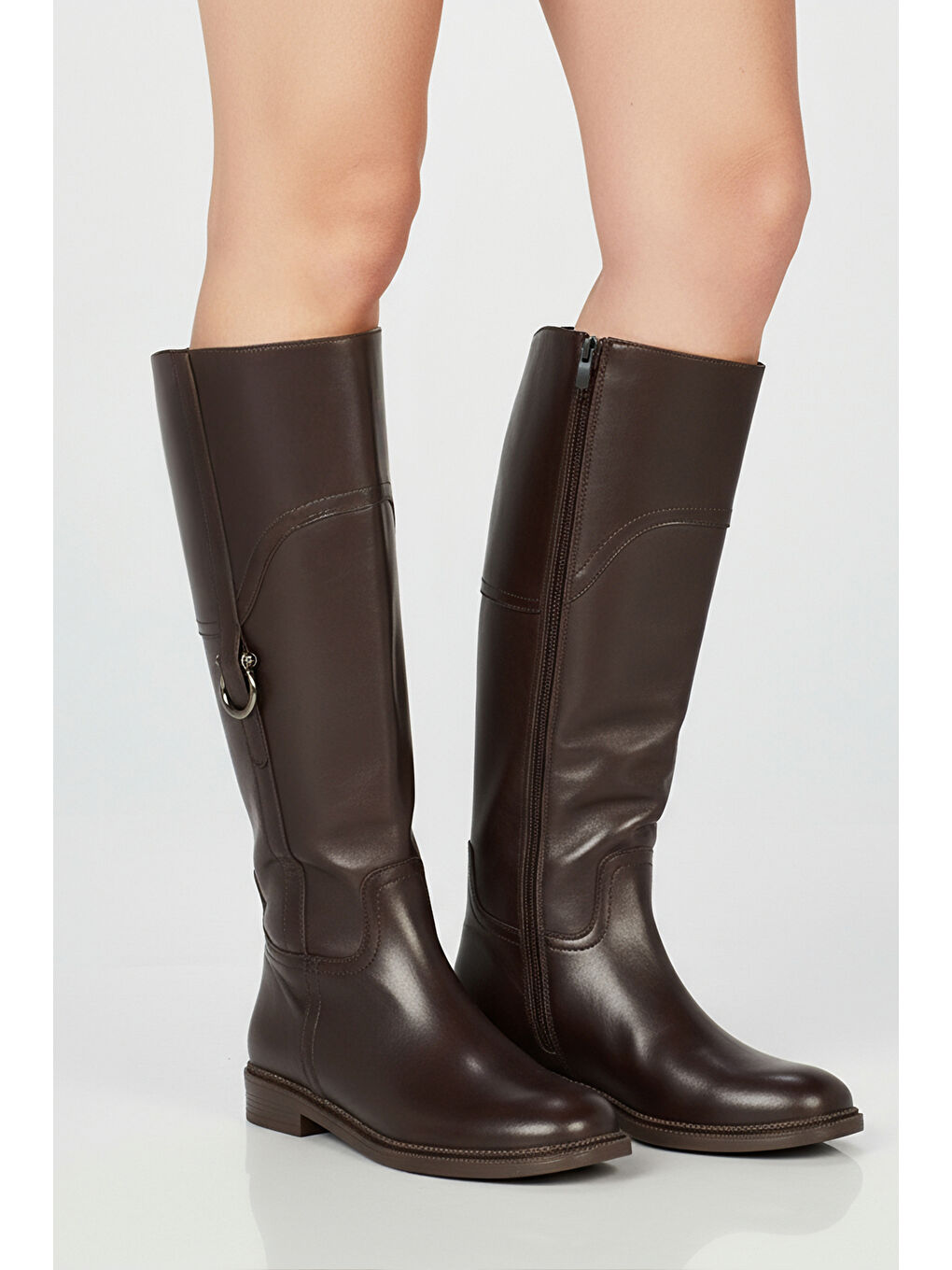 Dacie Kadın Kahverengi Çizme-1