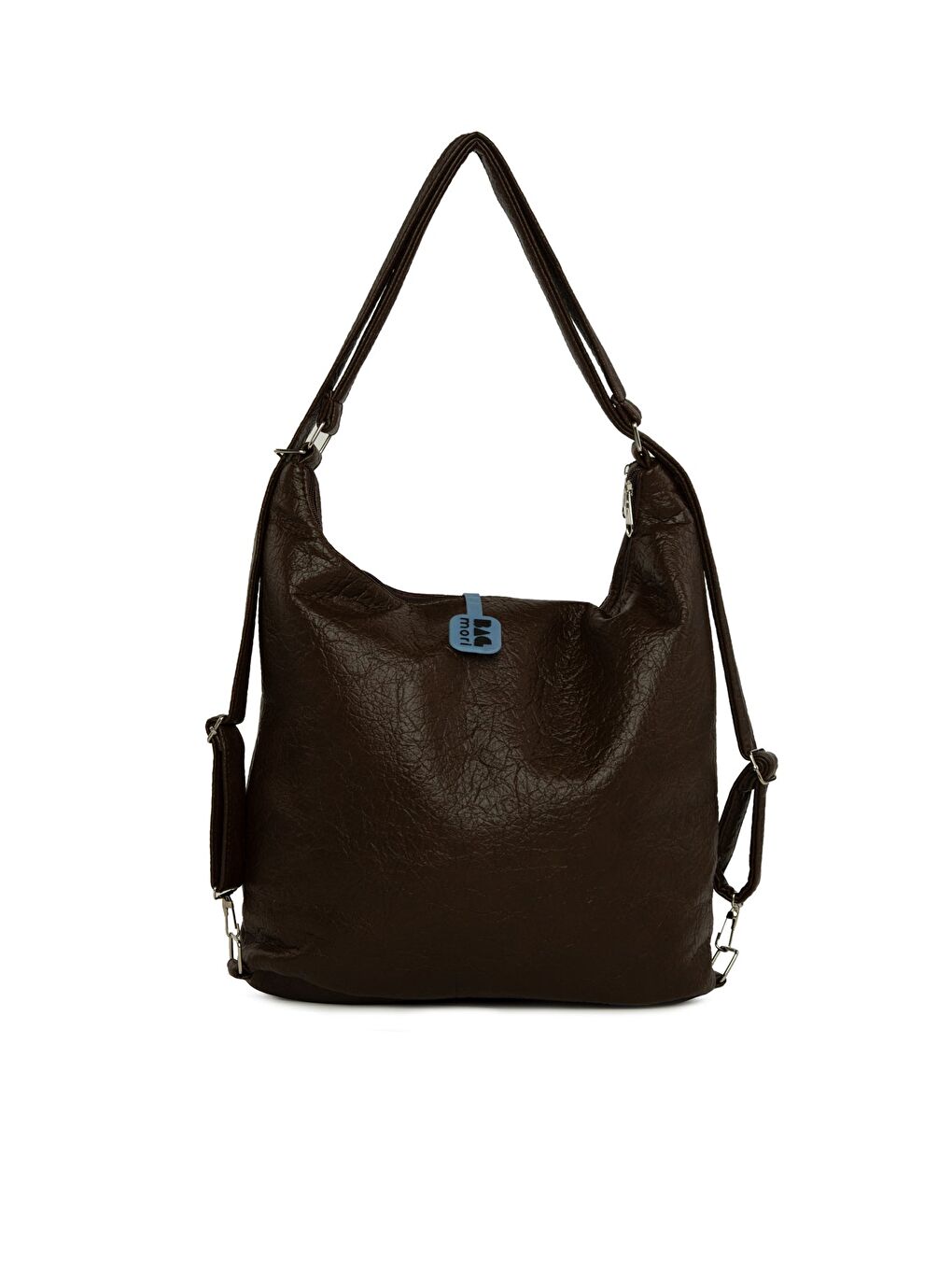 Kahverengi Beş Gözlü Cepli Salaş Askılı ve Sırt Çantası-2