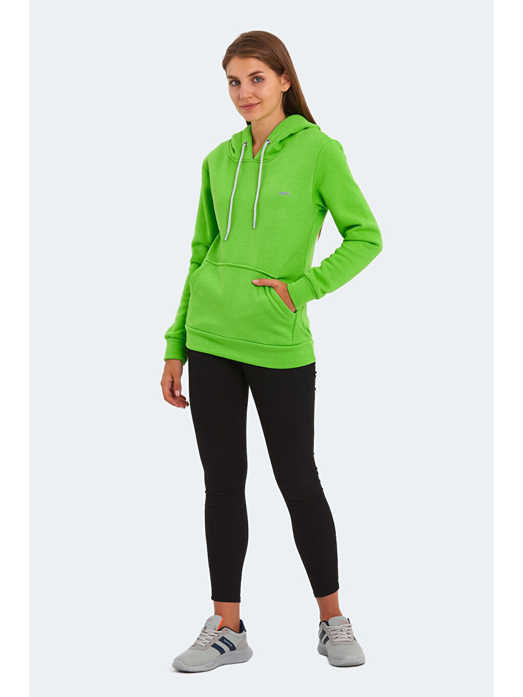 KESHIAN IN Kadın Yeşil Sweatshirt-6