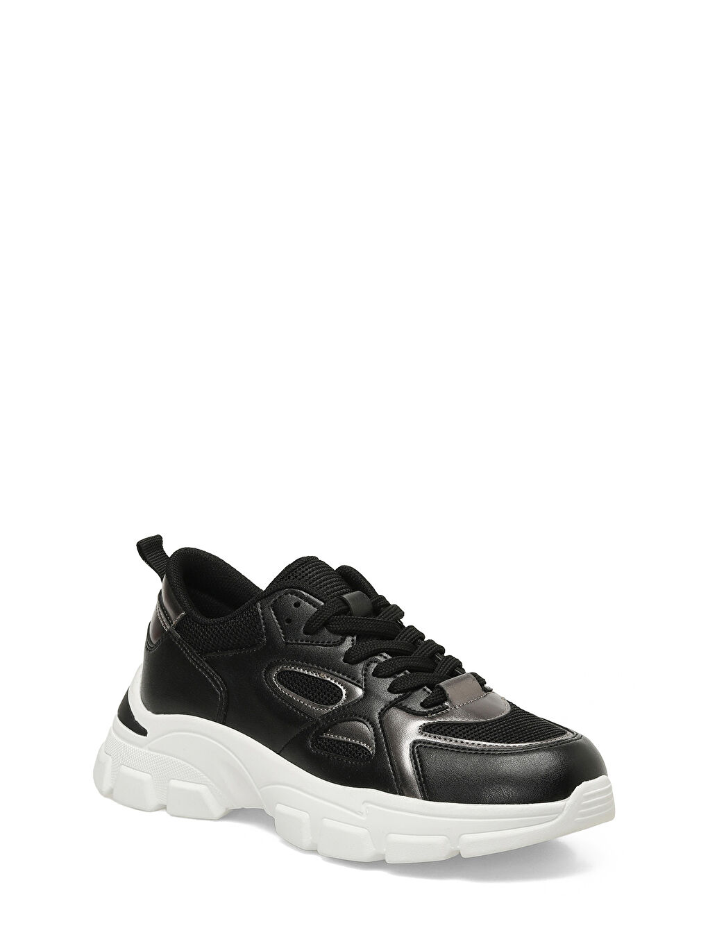 25S-045 5FX Siyah Kadın Sneaker-1