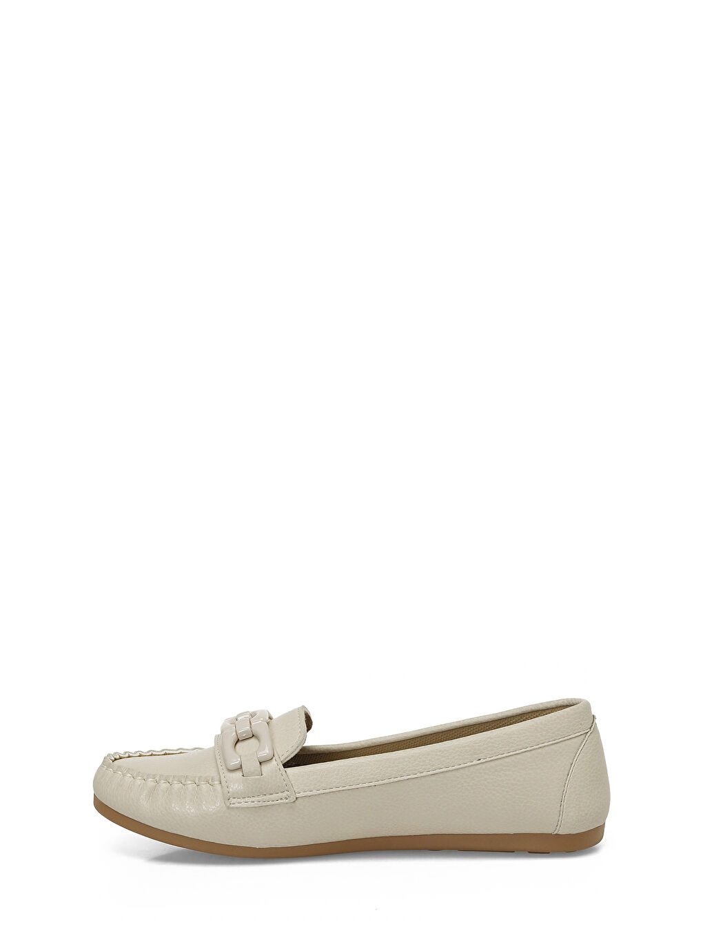 25S-116 5FX Bej Kadın Loafer-2