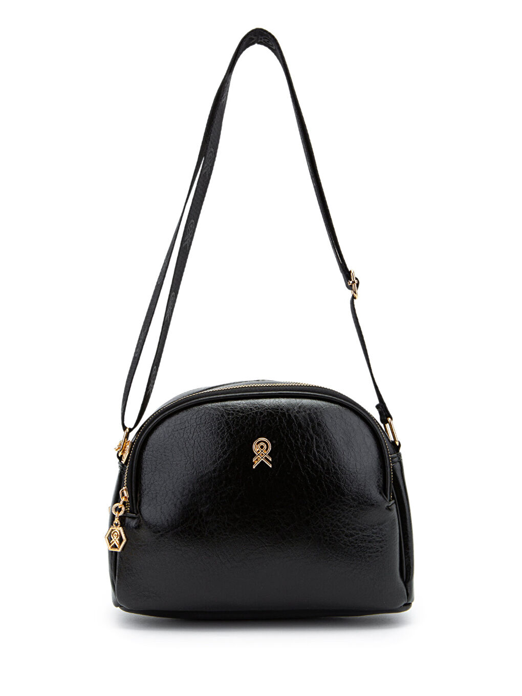 Fermuarlı Çok Göz Willson Kadın Çapraz Çanta Siyah