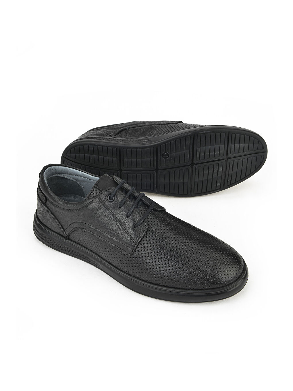 Erkek Hakiki Deri Ayakkabı 1411025Z946 Siyah-1