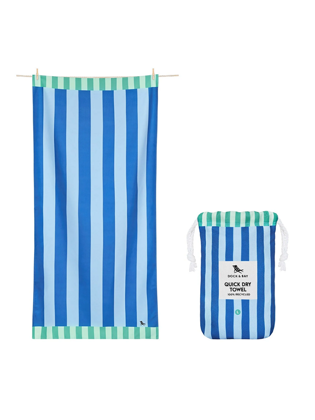 Karışık Dock And Bay Plaj Havlusu Design L Blue Sky