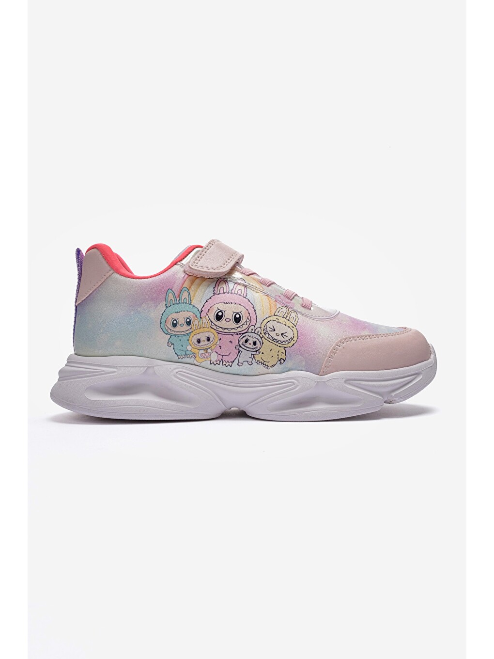 Kız Çocuk Pudra Pembe Spor Ayakkabı-3